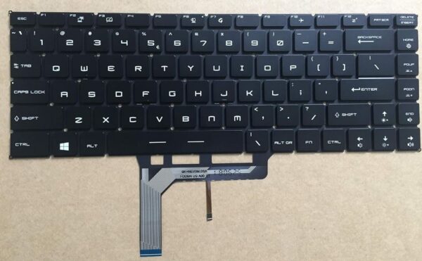 Клавиатура MSI GF63 GF65 GS65 GS65VR P42 P65 PS42 PS63 англ с подсветкой
