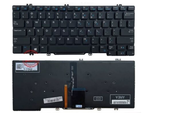 Клавиатура Dell E5290 DELL Latitude 5290 7380 7389 7390 E7390 E7290 англ с подсветкой
