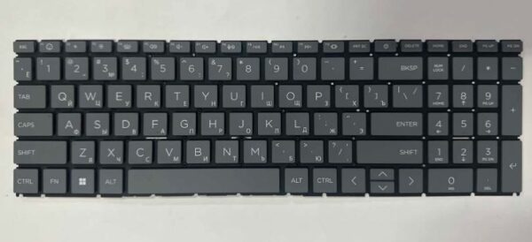 Клавиатура HP 15-FD 15-FC TPN-Q287 W161 16-AB с подсветкой рус англ