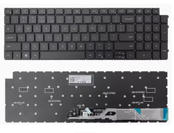 Клавиатура Dell Vostro15 3510 3515 3520 3525 5510 5515 5518 P106F англ