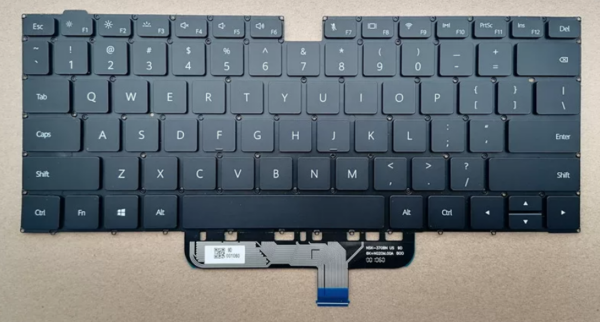 Клавиатура MateBook D 14 NbB-WAH9P WAE9P WAQ9R HLY-W29RL с подсветкой англ