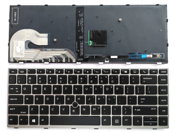 Клавиатура HP EliteBook 745 G5 745 G6 840 G5 840 G6 846 G6 с подсветкой англ