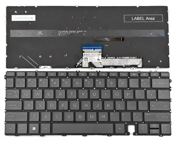 Клавиатура HP Spectre x360 2in1 14-ef 14t-ef TPN-C155 US 15t-ef000 с подсветкой англ
