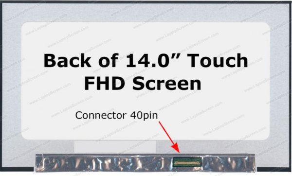 Матрица 14.0 Led 40 pin без ушек Full HD IPS сенсорная B140HAK02.4 N140HCN-G53 NV140FHM-T02